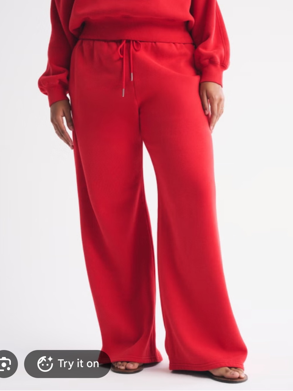 Abercrombie & Fitch Sunday Wide Leg Sweatpants